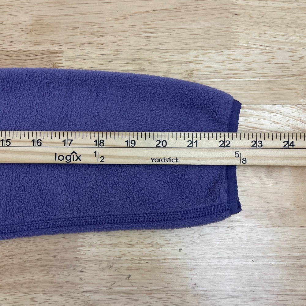 LL Bean Womens Petite S Purple Mountain Classic Full Zip Fleece Jacket 505339 - Picture 6 of 9